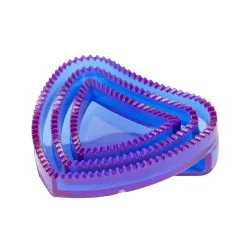 Supra Mini Jelly Heart Curry Comb