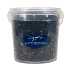 Supra Wide Braiding Elastics - Tub of 1500
