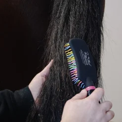 Professional's Choice Tail Tamers Curved Handle Rainbow Brush