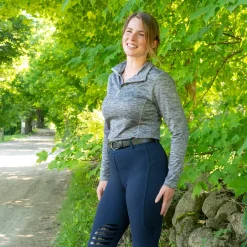 Women TemTeq Elisa Quarter Zip Performance Shirt