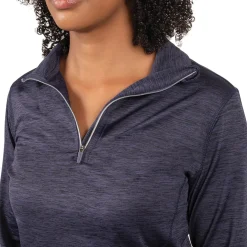 Women TemTeq Elisa Quarter Zip Performance Shirt