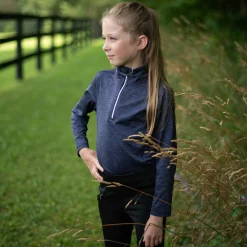 Kids TemTeq Elisa Quarter Zip Performance Shirt - Kids'