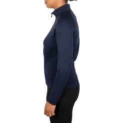 Women TemTeq Pria Seamless Zip Sweater