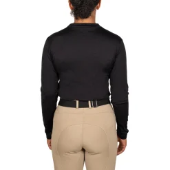 Women TemTeq Washable Wool Blend Quarter Zip Base Layer