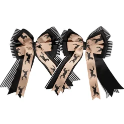 The Blue Equestrian Show Bows