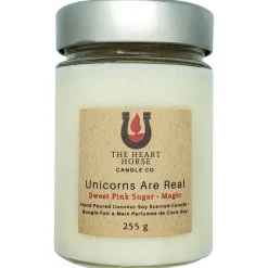 The Heart Horse Candle Co. Unicorns Are Real Candle
