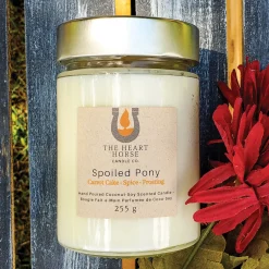 The Heart Horse Candle Co. Spoiled Pony Candle