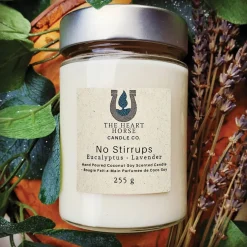 The Heart Horse Candle Co. No Stirrups Candle