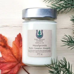The Heart Horse Candle Co. Hoofprints Candle