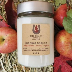The Heart Horse Candle Co. Blanket Season Candle