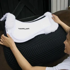 ThinLine Trifecta Cotton Half Pad W/ Sheepskin