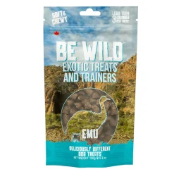 This & That Canine Co. This & That Be Wild Exotic Treats & Trainers Emu Soft & Chewy Dog Treats 150 g