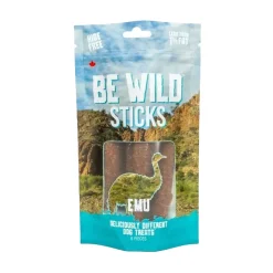 This & That Canine Co. This & That Be Wild Sticks Emu Crunchy Dog Treats - Pack of 6