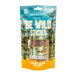 This & That Canine Co. This & That Be Wild Sticks Crocodile Crunchy Dog Treats - Pack of 6