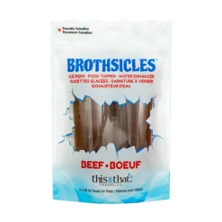 This & That Canine Co. This & That Brothsicles Beef Dog Treats - Pack of 5