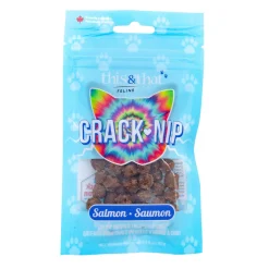 This & That Canine Co. This & That Crack Nip Salmon Cat Treats 43 g