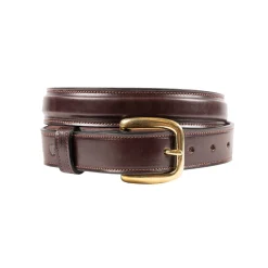 Tory Leather Raised Belt - Men's