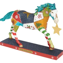 The Trail of Painted Ponies Trail of Painted Ponies Holiday Patchwork Pony Figurine