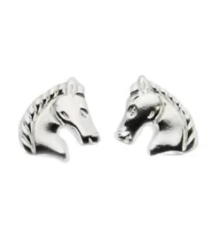 Finishing Touch of Kentucky Trojan Horsehead Earrings