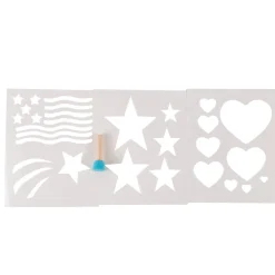 Twinkle Glitter Traditional Stencil Kit