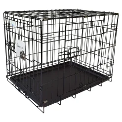 Unleashed Basic Double Door Dog Crate 60 cm