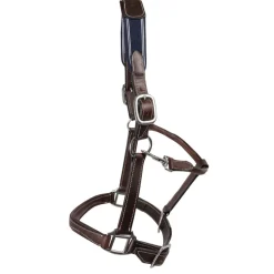Val du Bois Comfort Crown Leather & Elastic Halter