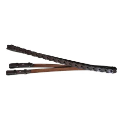 Val du Bois Fancy Stitched Raised Laced Reins