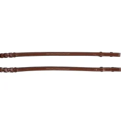 Val du Bois Fancy Stitched Raised Laced Reins