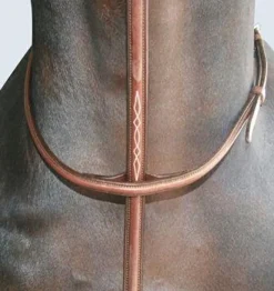 Val du Bois Fancy Stitched Standing Martingale