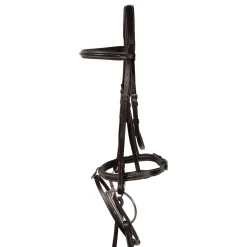 Val du Bois Padded Fancy Stitched Bridle W/ Removable Flash & Reins