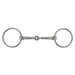 Weaver Oiled Iron Loose Ring Snaffle Bit