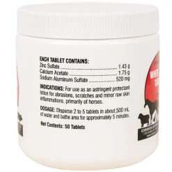 Dominion Veterinary Laboratories White Lotion Tablets - 50 Tablets