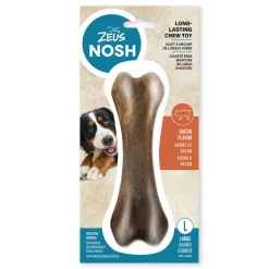 Hagen Pet Products Zeus Nosh Strong Bacon Chew Bone