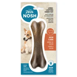 Hagen Pet Products Zeus Nosh Strong Bacon Chew Bone