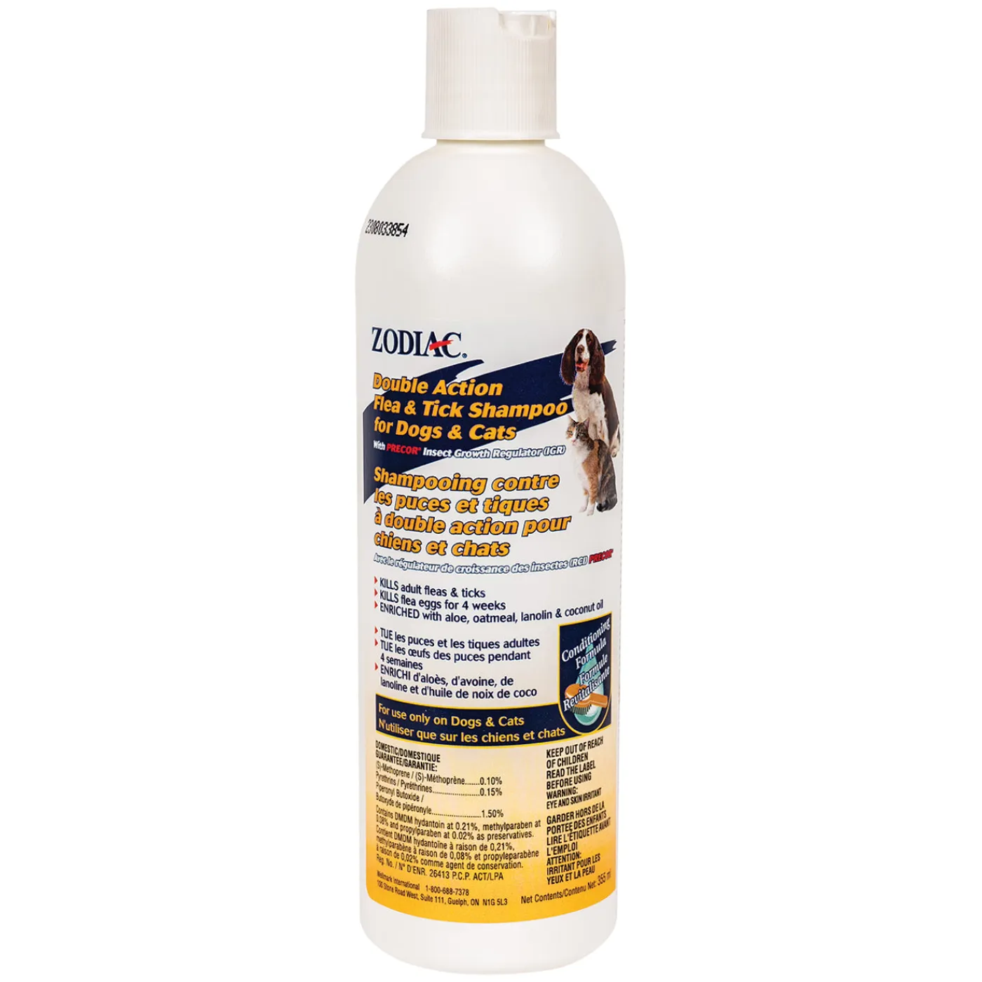 Zodiac Pet Zodiac Double Action Pet Flea & Tick Shampoo 355 mL