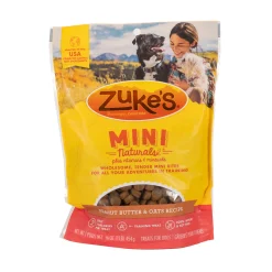 Zuke's Mini Naturals Peanut Butter Dog Treats 453 g